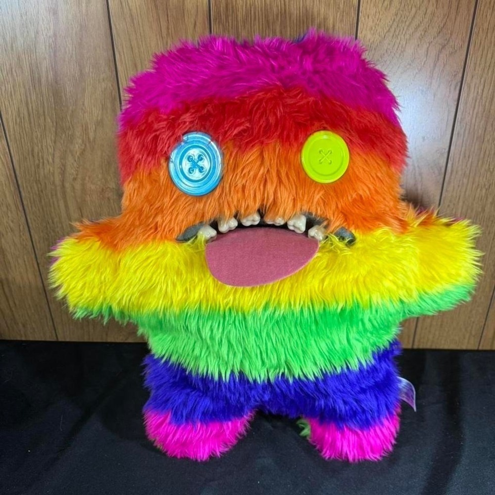 18 inch Rainbow Fuggler Bigg Fuggs plush toy NWT